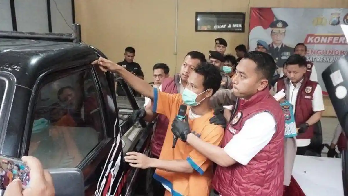 Dijual ke Madura, Polisi Ringkus Sindikat Pencuri Pikap di Sidoarjo