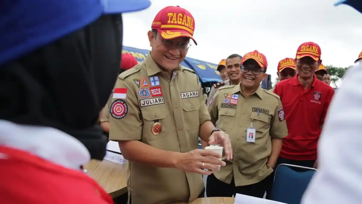 Tanpa Ada Perayaan, HUT Ke-16 Tagana Diisi dengan Perang Melawan Corona