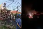 Tenda Pelaminan di Sinjai Terbakar Jelang Resepsi, Kerugian Rp50 Juta