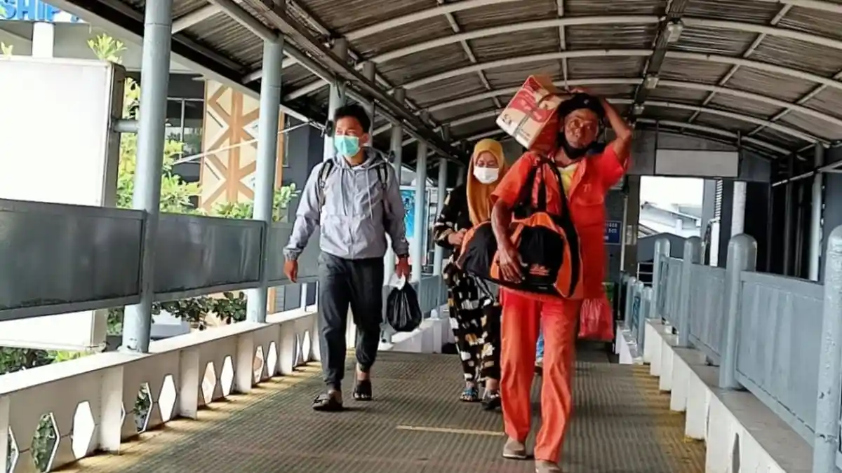 PPKM Level 3 Saat Nataru, ASDP Bakauheni Tambah Loket dan Tollgate