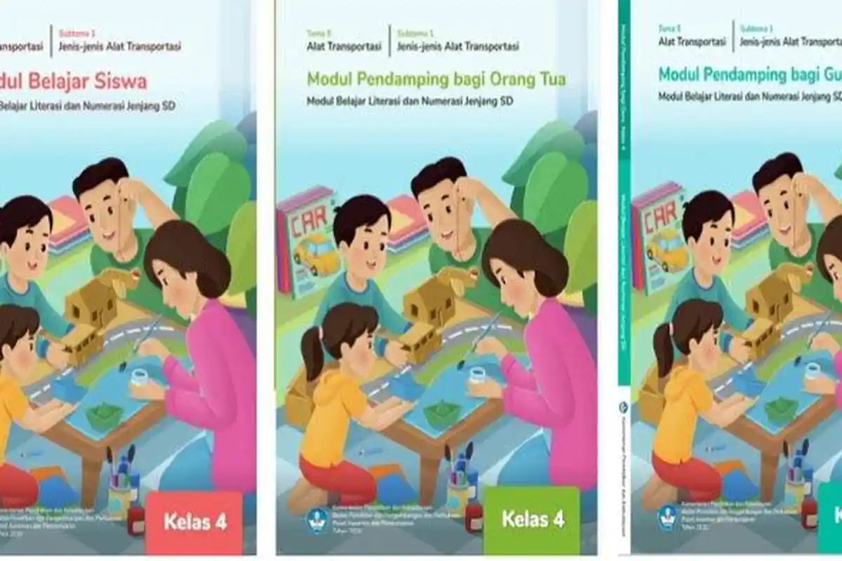 JAWABAN Soal Belajar dari Rumah di TVRI 4 Januari 2021, SD Kelas 4 5 6 Tema 5 Alat Transportasi