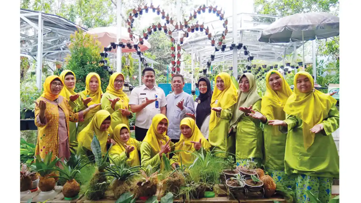 Tanaman Apotik Keluarga Andalan Kecamatan Gerunggang