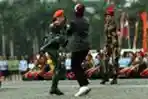 Upacara Bersama Wanita TNI dan Polri