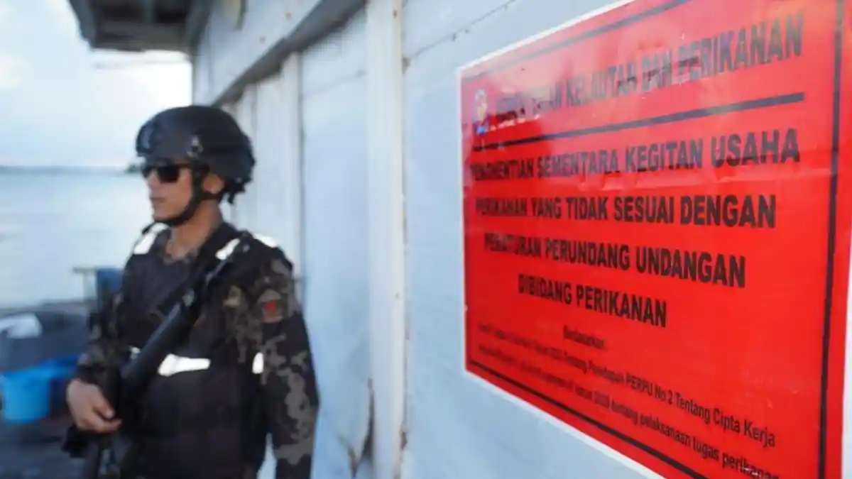 KKP Segel 2 Hektare Keramba Jaring Apung di Batam