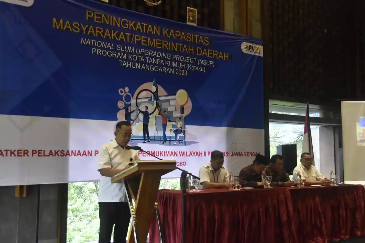 Percepat Penanganan Kawasan Kumuh, Pemkab Wonosobo Gelar Workshop Kotaku