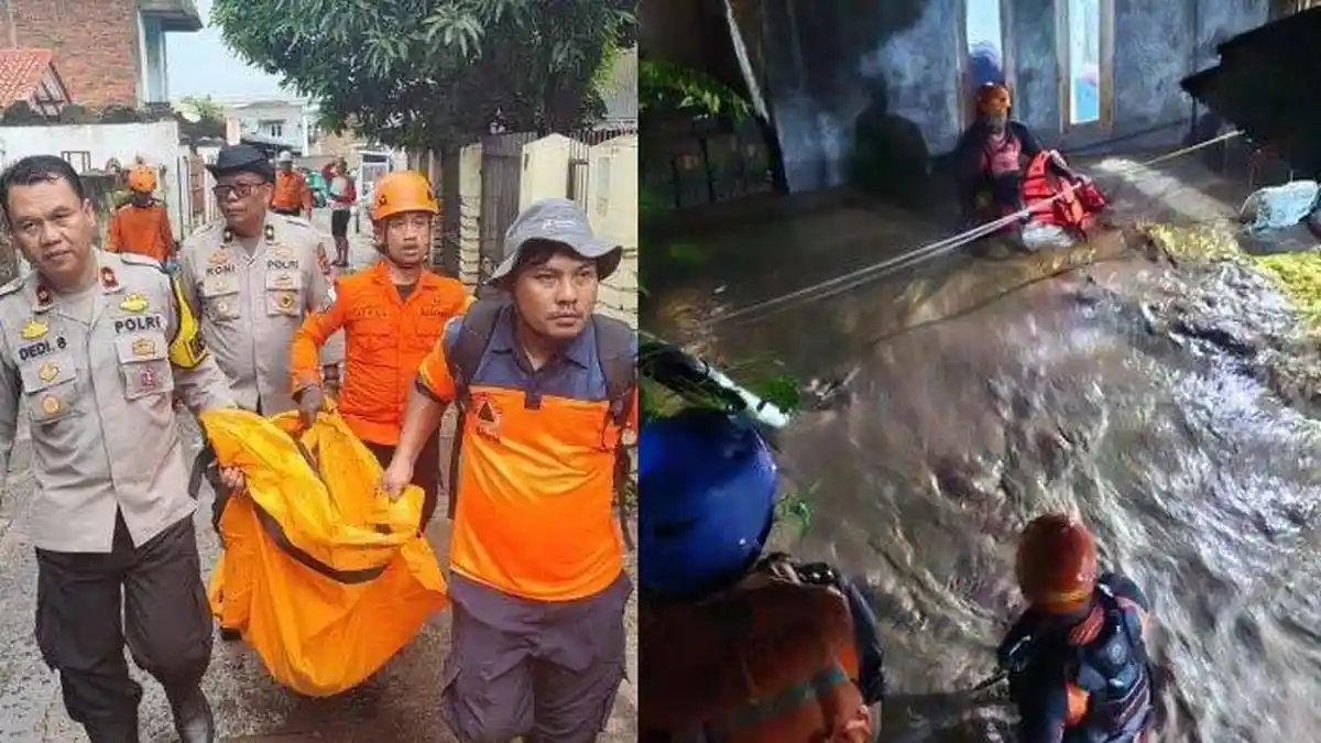 PILU Ibu dan Anak Ditemukan Tewas Berpelukan Setelah Rumahnya Roboh Diterjang Banjir