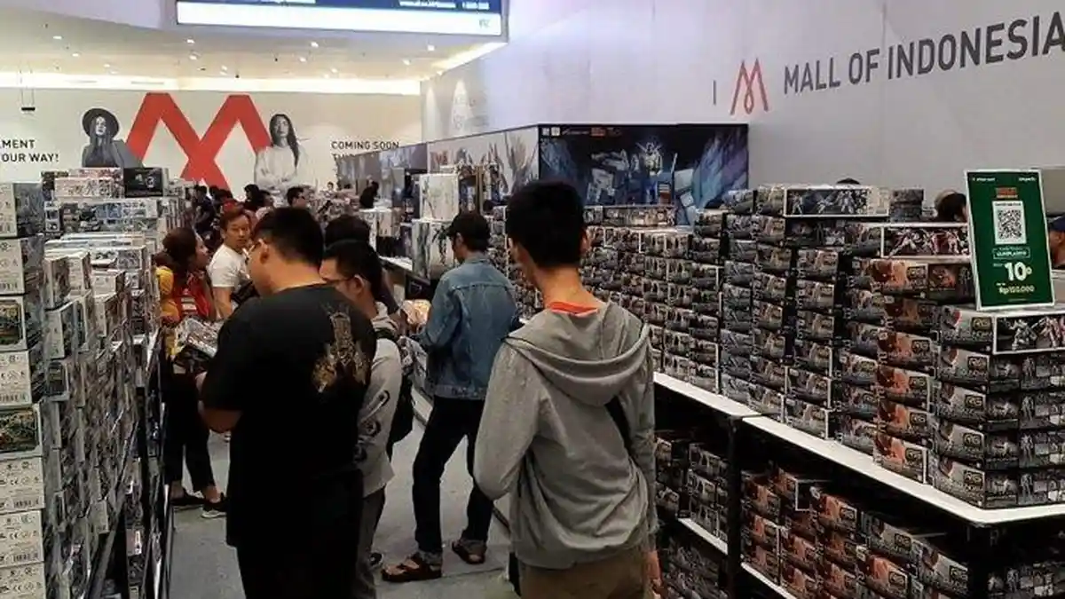 Berburu Robot Gundam di Ajang Gunpla Expo 2019