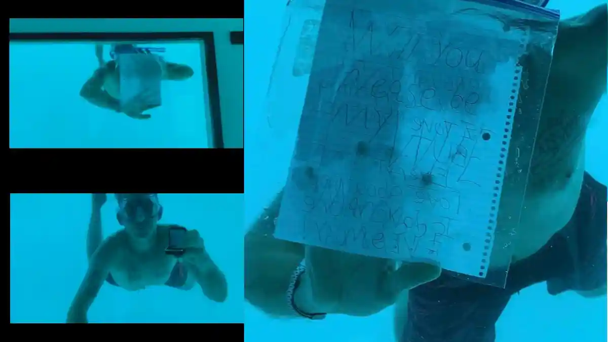 Berniat Melamar Kekasihnya di Dalam Laut, Pria Ini Justru Tewas Tenggelam! Videonya Viral