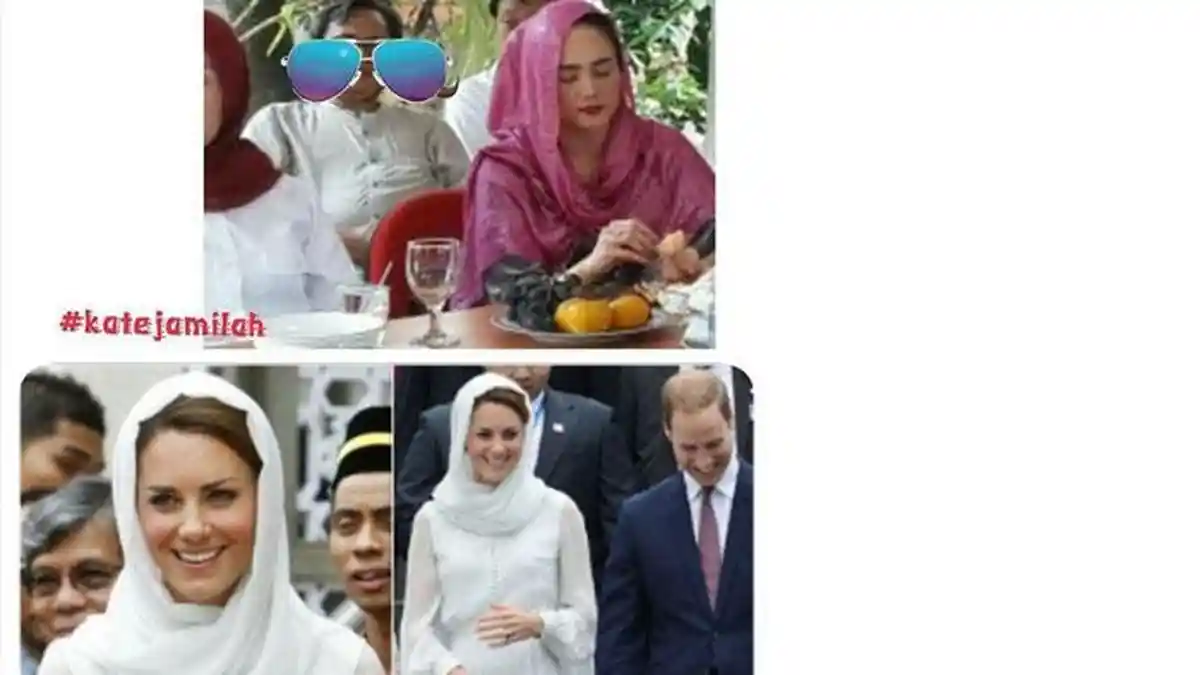 Aduh. . . Haters Banjiri Komentar saat Mulan Jameela Disebut Mirip Kate Middleton