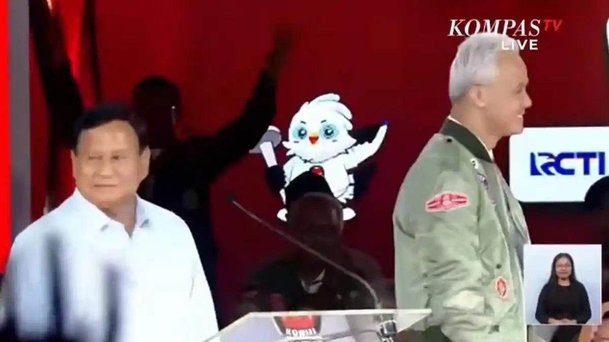 Prabowo Tolak Bersalaman di Akhir Debat Capres, Anies : Saya Cari Tapi Sudah Tidak Ada