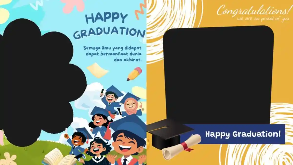 20 Link Twibbon Happy Graduation 2026 untuk TK, SD, SMP, SMA, SMK dan ...
