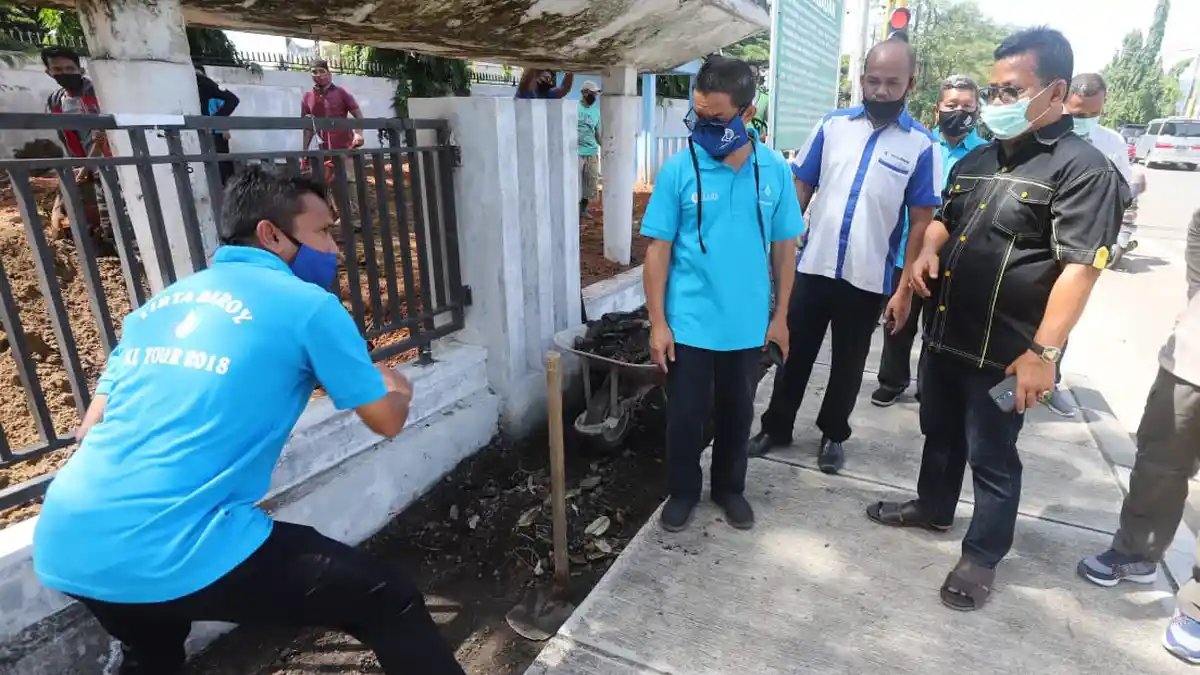 Menghadapi Lebaran Idul Fitri 1441 H, Wali Kota Banda Aceh Sidak Posko Reaksi Cepat PDAM, Ada Apa?