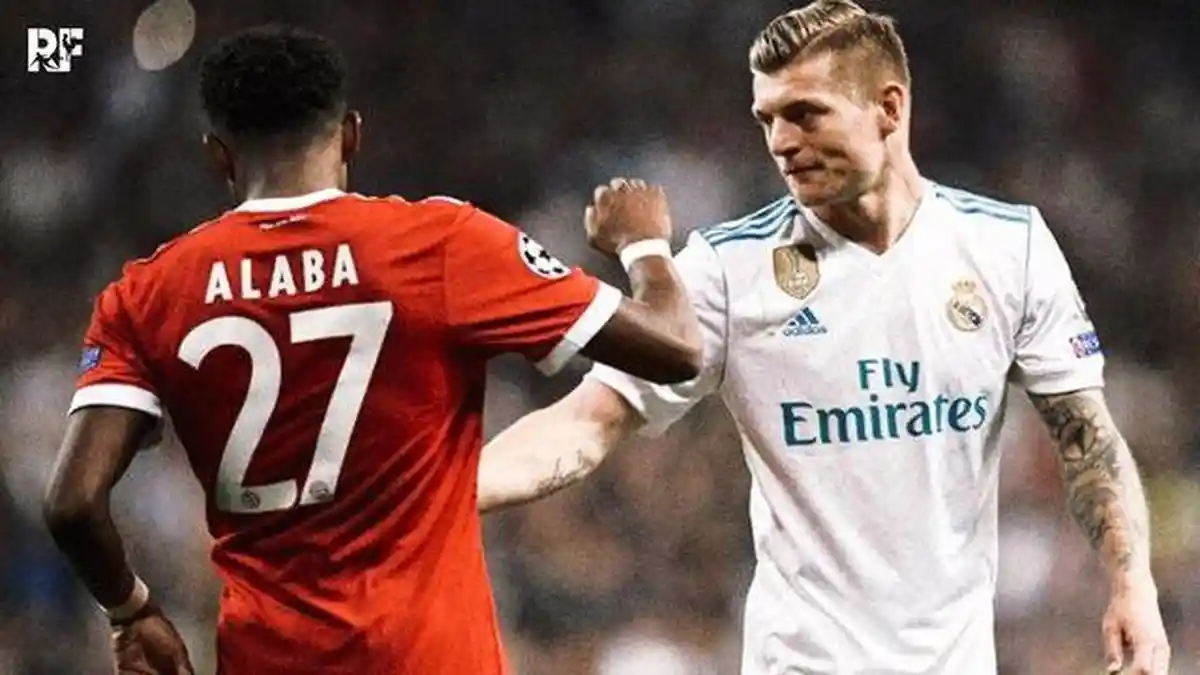 Sepatah Kata Toni Kroos Sikapi Rumor Kepindahan David Alaba ke Real Madrid