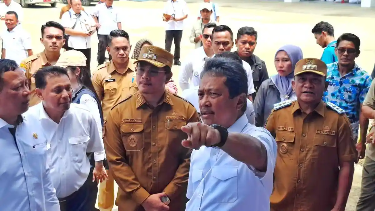Menteri KP Sakti Wahyu Resmikan Pelabuhan Perikanan Daeo Majiko Morotai