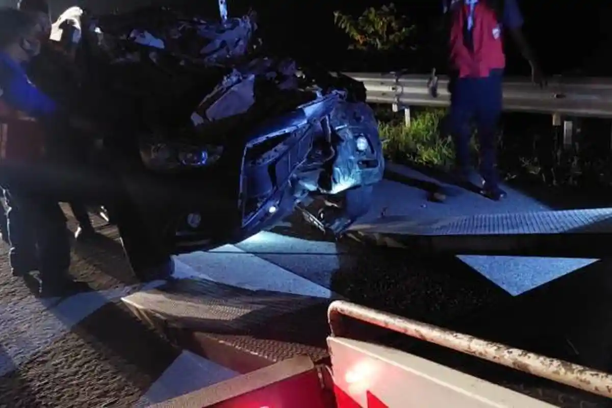 Kecelakaan di Tol Lampung, Wakapolres Lampung Utara Alami Luka Serius