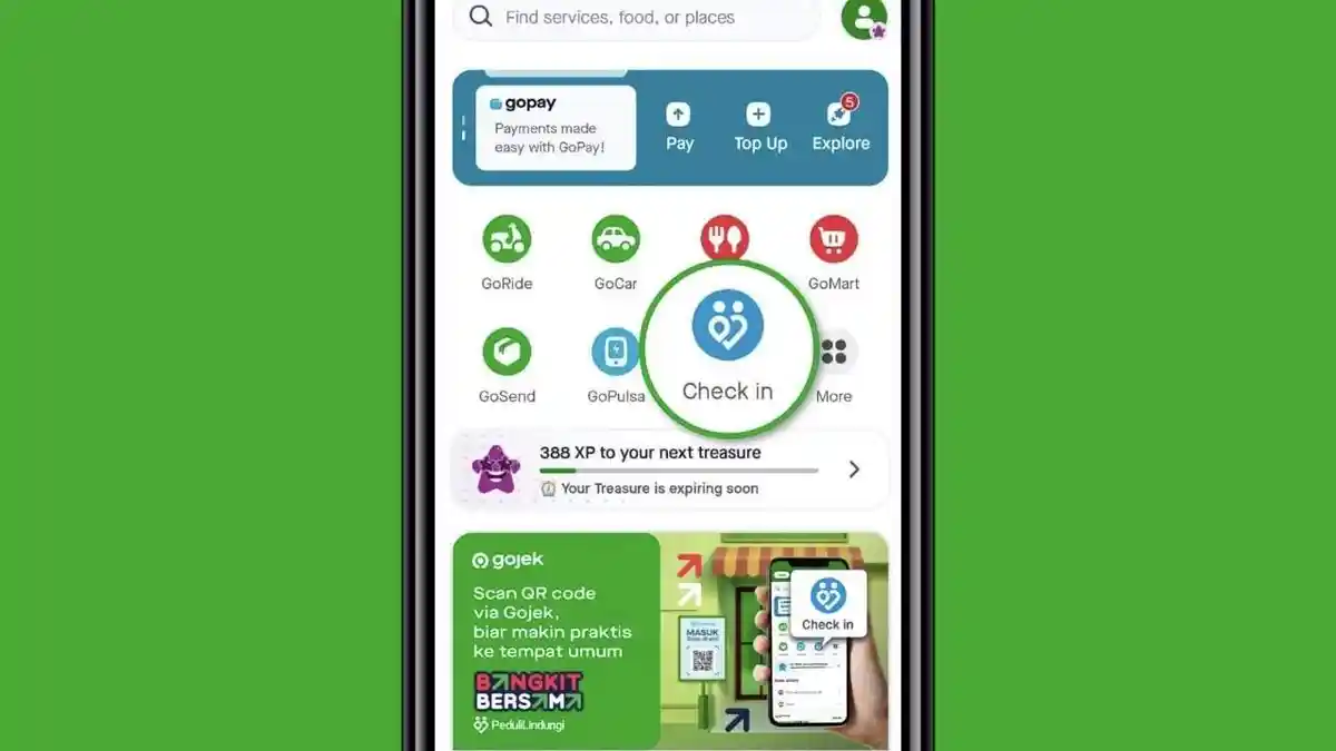 Cara Mengakses PeduliLindungi dari Aplikasi Tokopedia dan Gojek untuk Masuk Mal dan Supermarket