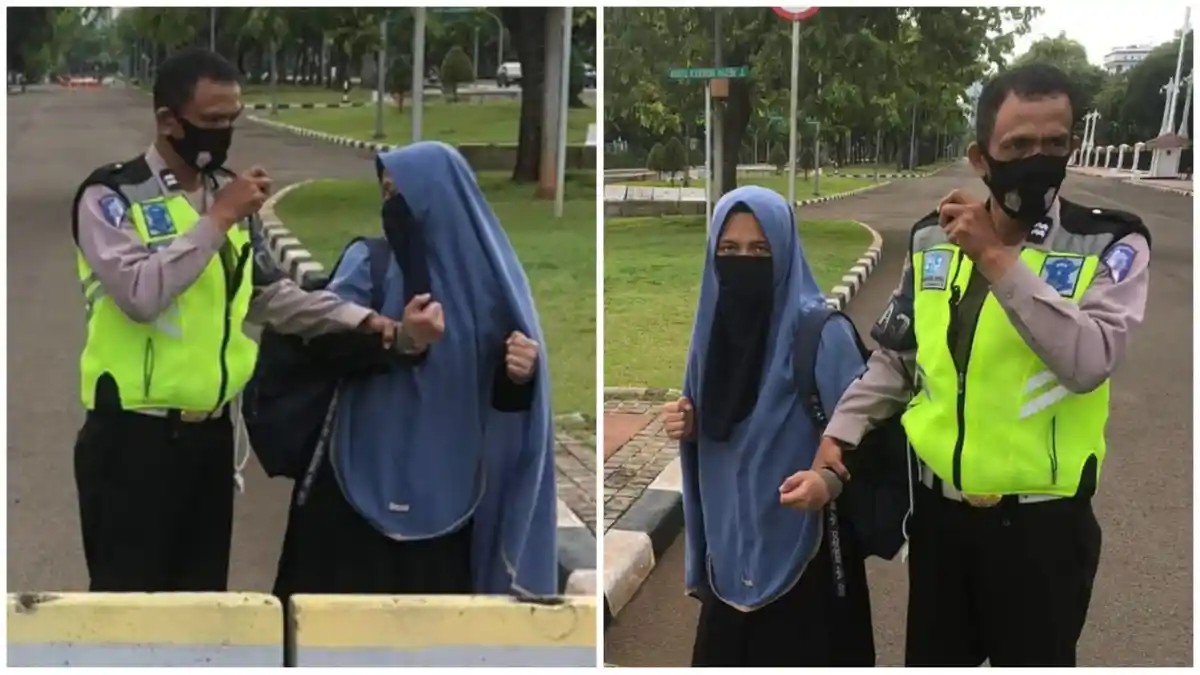 Perempuan yang Terobos Istana Presiden RI Bawa Senjata Api Jenis FN Juga Bawa Tas Hitam