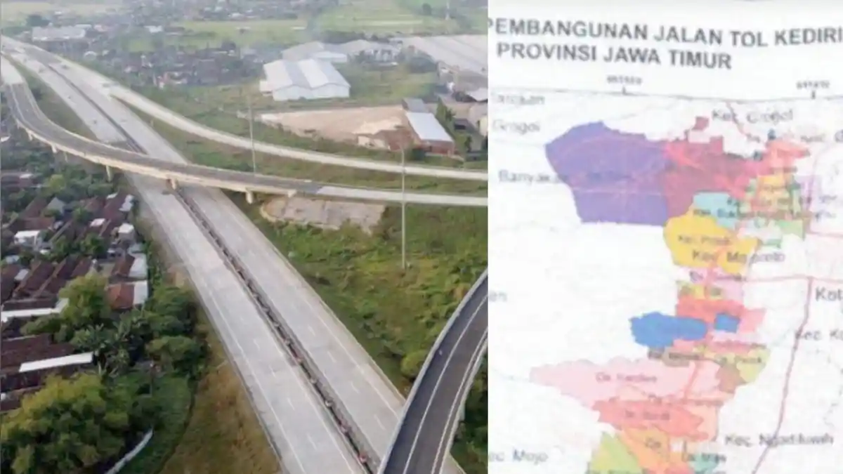 765.097 Meter Persegi Wilayah Kota Kediri Akan Terdampak Jalan Tol, ini ...