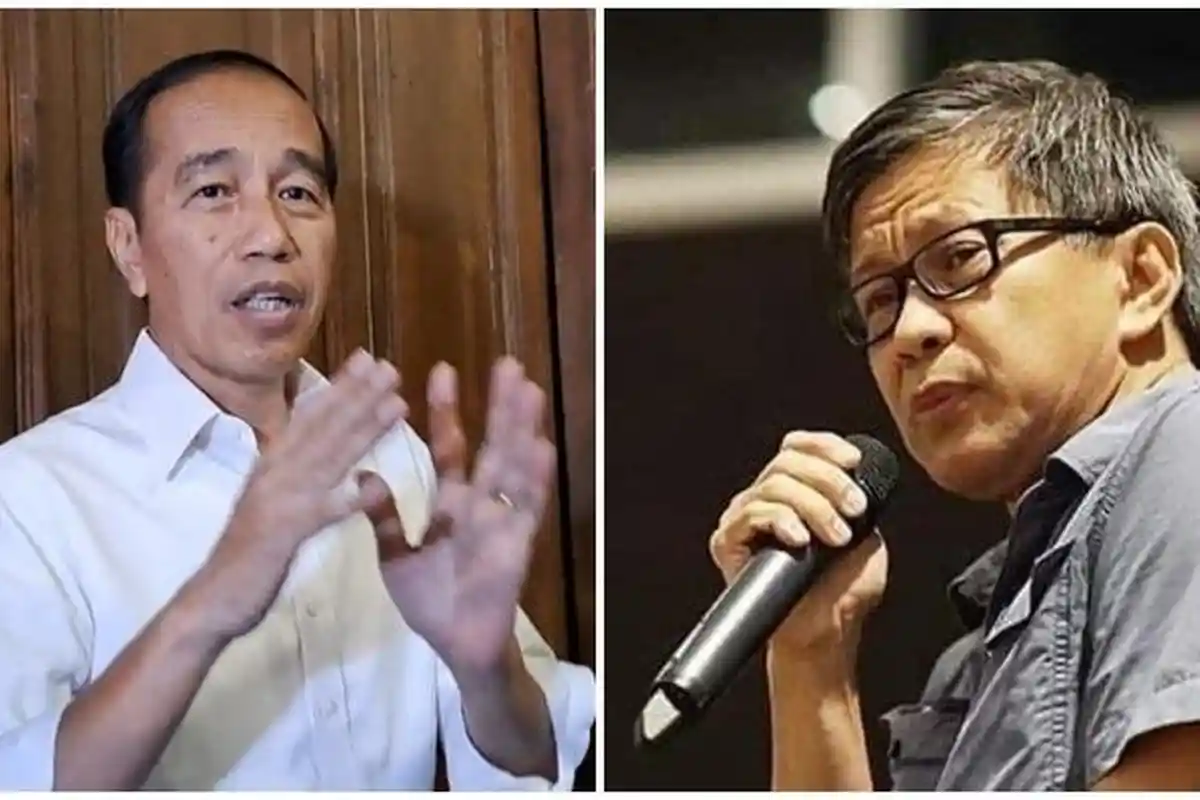Rocky Gerung: Jokowi Cemas Jika Kasus Korupsi Whoosh Dilanjutkan
