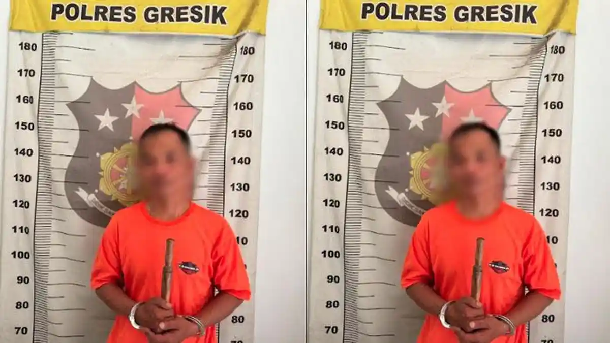 Maling Motor Asal Bangkalan Madura Tertangkap Bawa Jimat saat Beraksi di Gresik
