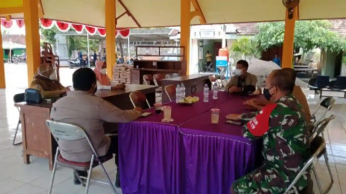 Meski Kasus Corona Melandai, Forkopimca Ujungpangkah Gresik Tetap Perkuat Tracing Pasien Covid-19