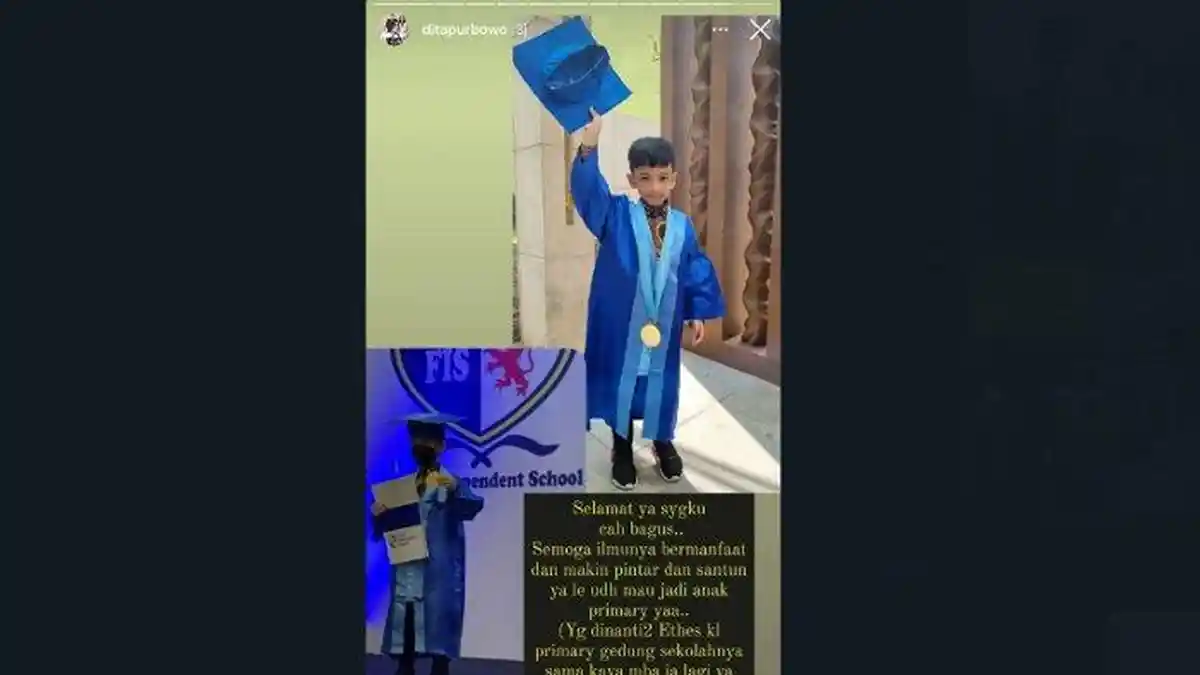 Potret Perayaan Kelulusan TK Jan Ethes, Gibran dan Selvi Ananda Tak Datang Sedang Tugas di Paris