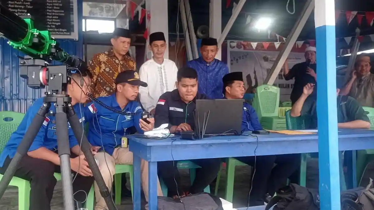 BREAKING NEWS Penentuan 1 Syawal 1446 H, Hilal Belum Terlihat  di Gorontalo