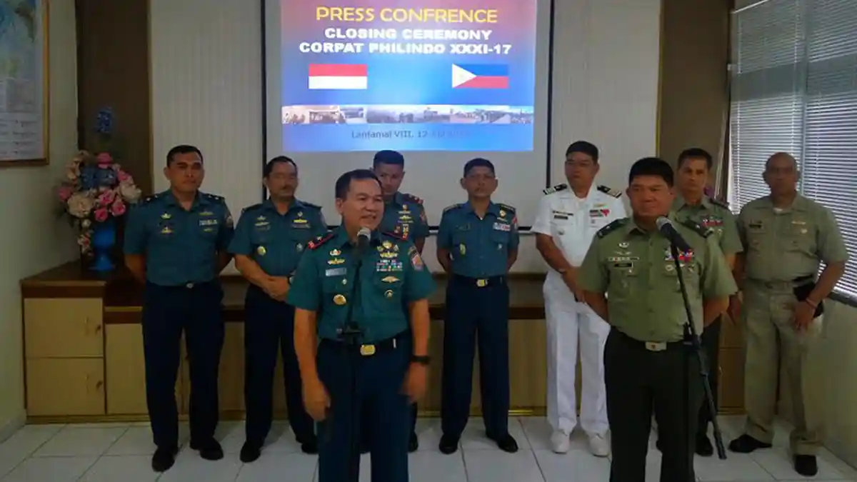 Antisipasi Teroris, Angkatan Laut Indonesia dan Filipina Patroli Bersama di Perbatasan