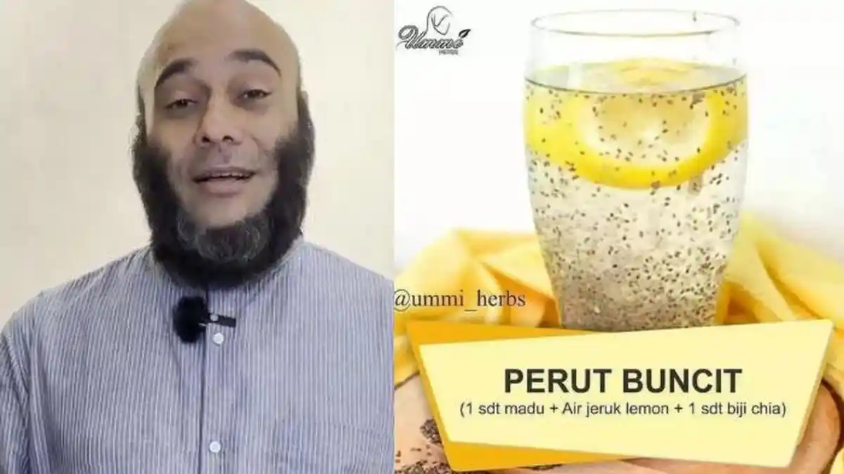 Cara Mengatasi Perut Buncit Oleh dr Zaidul Akbar, Konsumsi Ramuan Madu, Lemon & Chia Seed