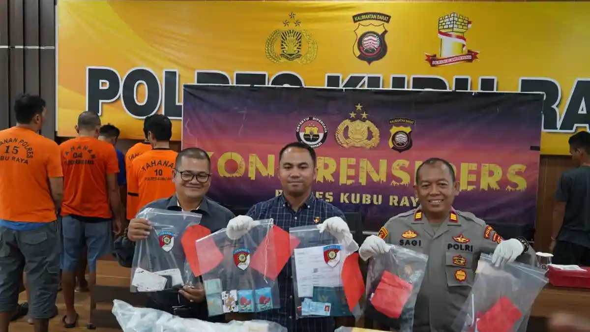 Polres Kubu Raya Ungkap Tindak Pidana Perdagangan Orang Calon Operator Judi Online di Kamboja