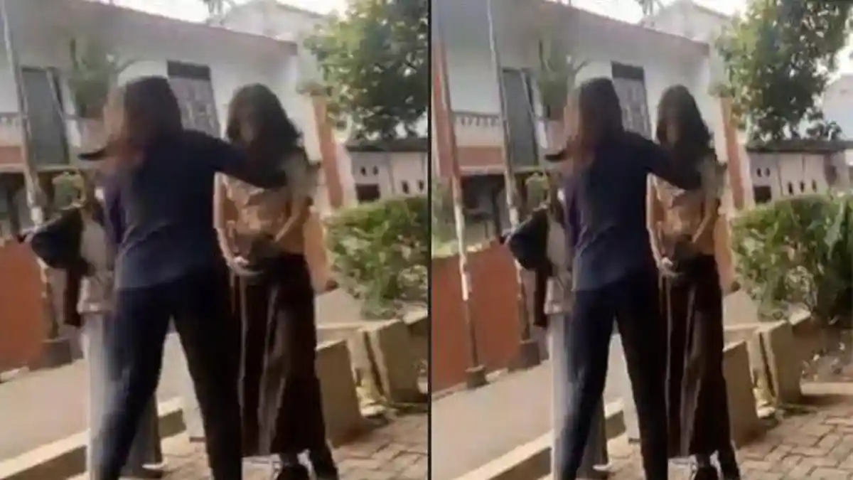 VIRAL Siswi Berbaju Pramuka Dibully, Dadanya Dipukul Sampai Jatuh ke Bak Sampah, Korban Lapor Polisi