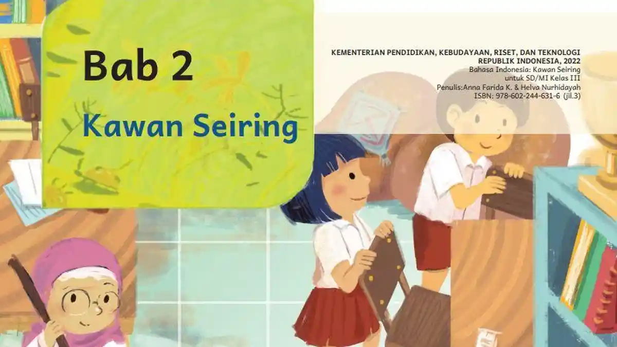 Kunci Jawaban Bahasa Indonesia Kelas 3 SD Halaman 33 dan 34 Kurikulum Merdeka: Bab 2 Kawan Seiring