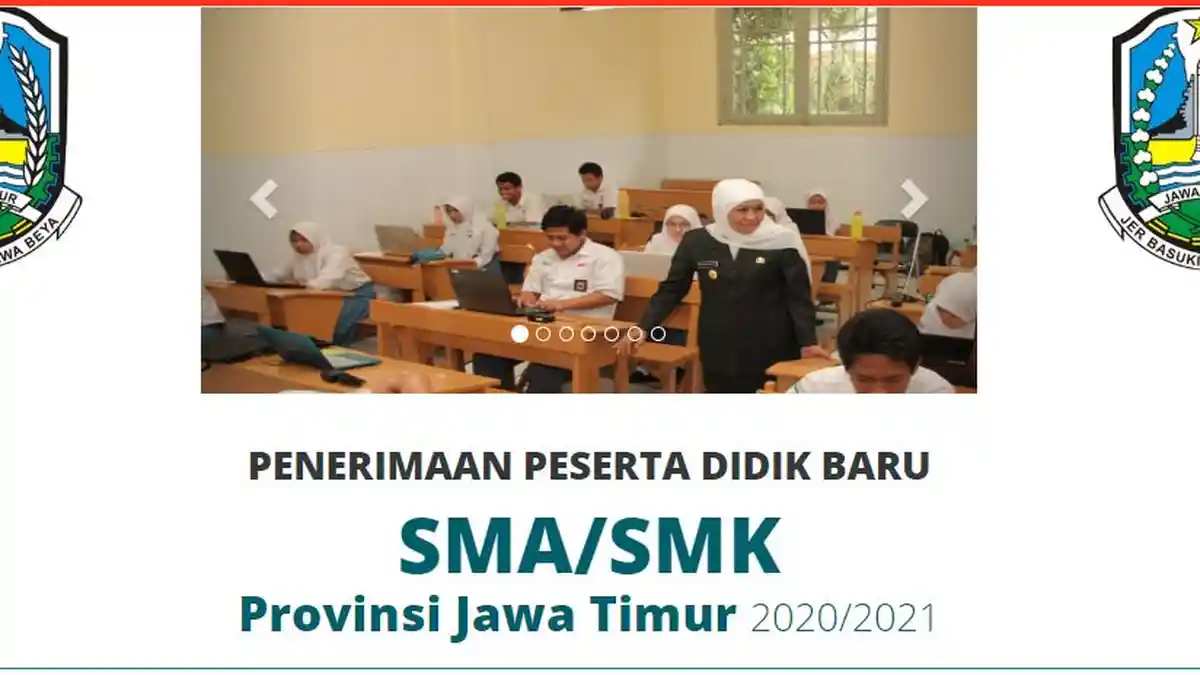 Cara Mendaftar PPDB Jatim 2020 di www.ppdbjatim.net untuk SMA dan SMK, Berikut Jadwal dan Syaratnya