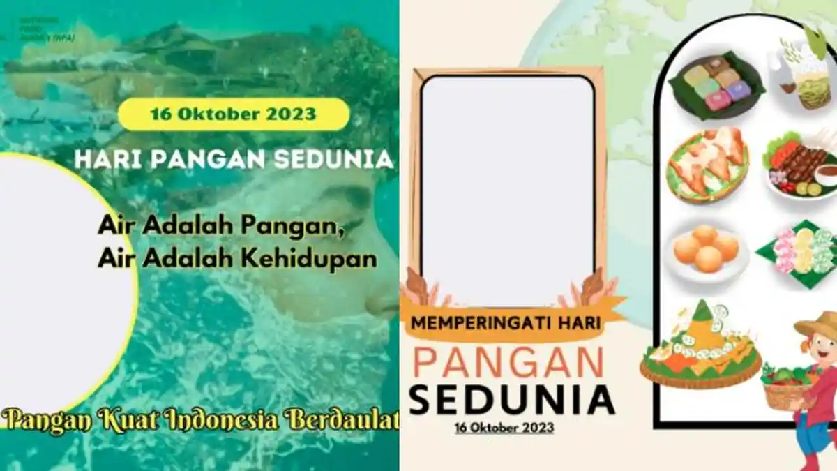 35 Link Twibbon Hari Pangan Sedunia 2023, Beserta Cara Membuatnya
