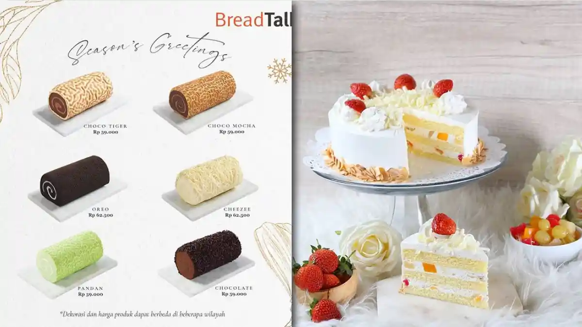 Hingga 31 Desember 2020 Promo BreadTalk Spesial Slice Cake dari harga Rp 16.000