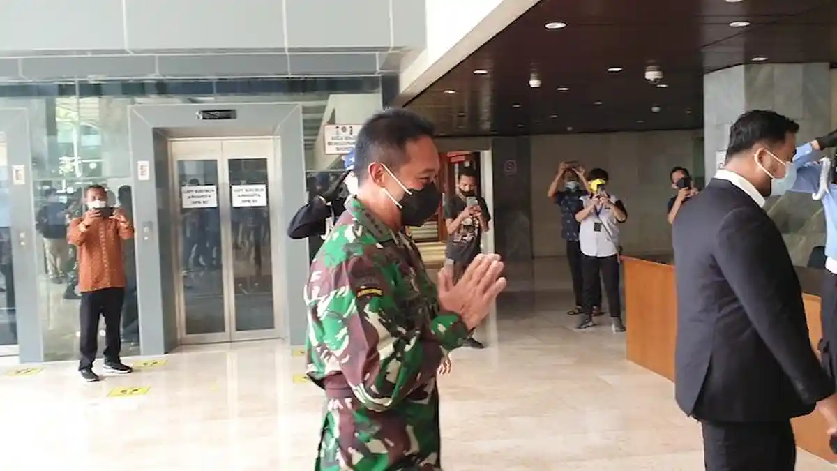 Jenderal Andika Perkasa Tiba di DPR, Siap Uji Kelayakan dan Kepatutan