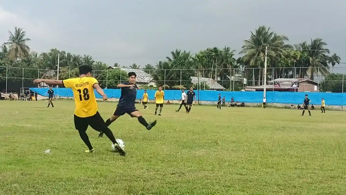 Turnamen Sepakbola Bireuen Cup I Bergulir, Gatra FC Hancurkan Reuling Putra 7-1