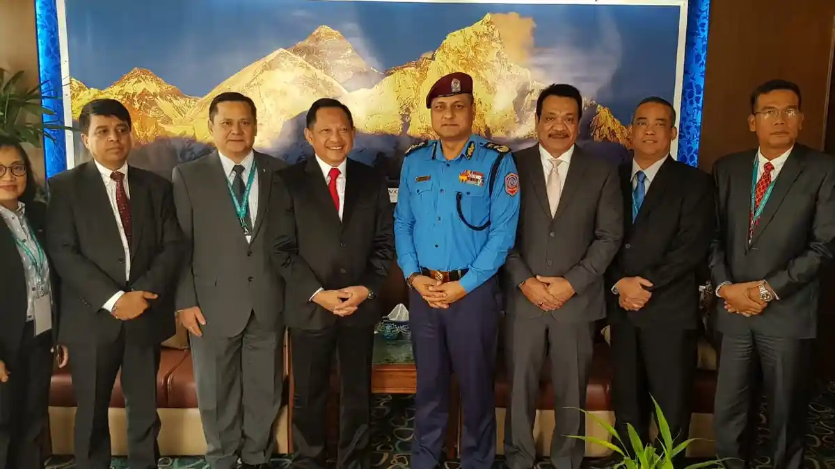 Kapolri Tito Karnavian Hadiri Courtesy Call di Kathmandu
