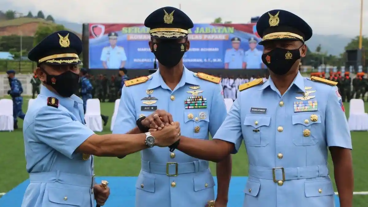 Kolonel Pnb M. Dadan Gunawan Komandan Lanud Silas Papare Gantikan Budhi Achmadi