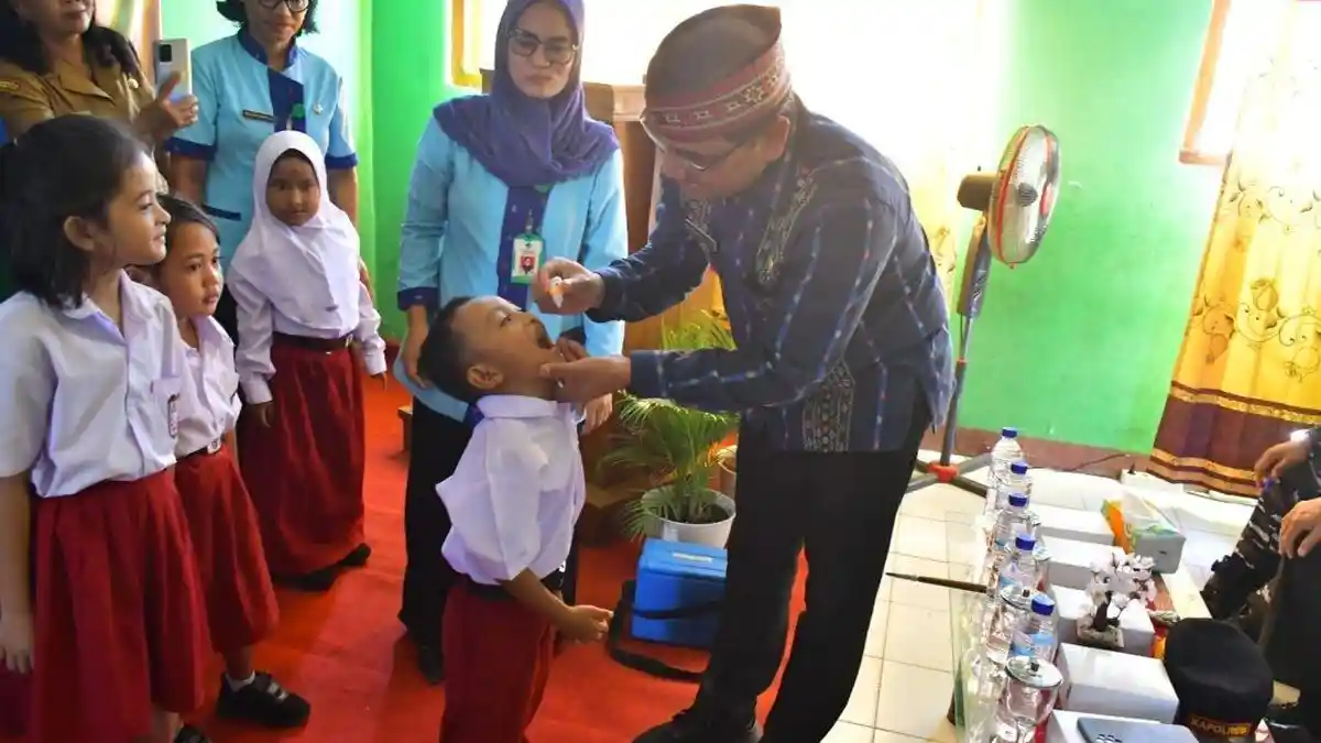 34.219 Anak di Manggarai Barat Divaksin Polio