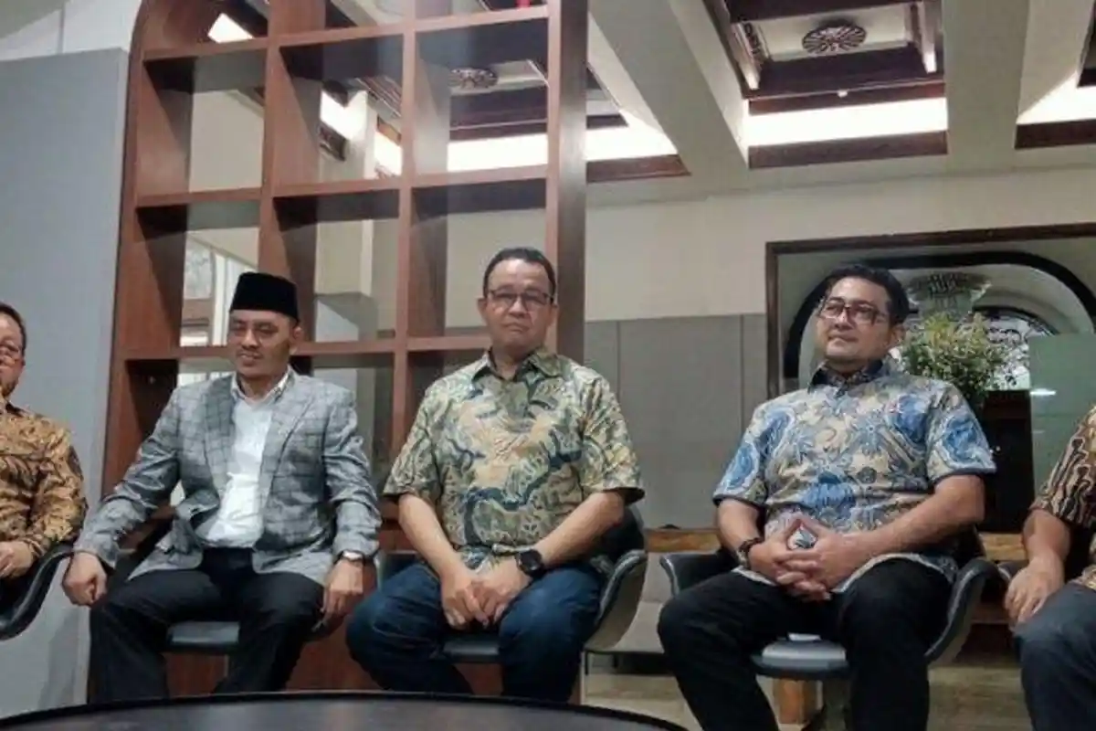 Bertemu Tim Kecil Demokrat NasDem dan PKS, Anies Beri Sinyal Kuat Cawapres dari Koalisi Perubahan