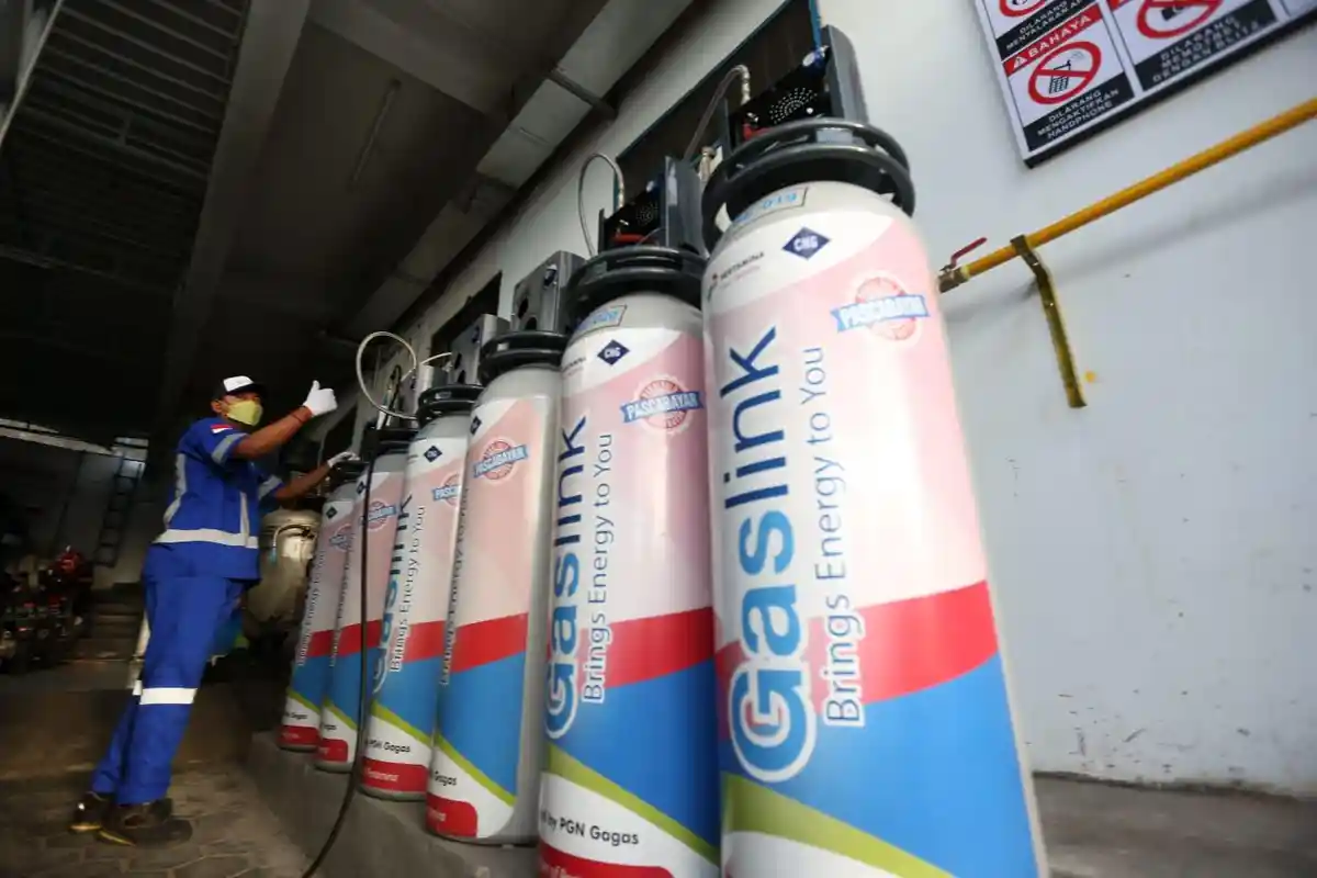Gas Bumi Beyond Pipeline CNG Subholding Gas Pertamina Mengalir di Balikpapan