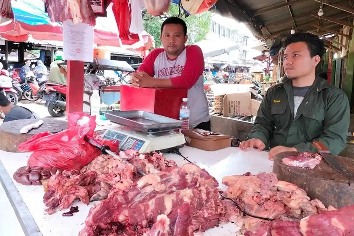 Harga Daging di Lampung Timur Bertahan Rp 140 Ribu per Kg
