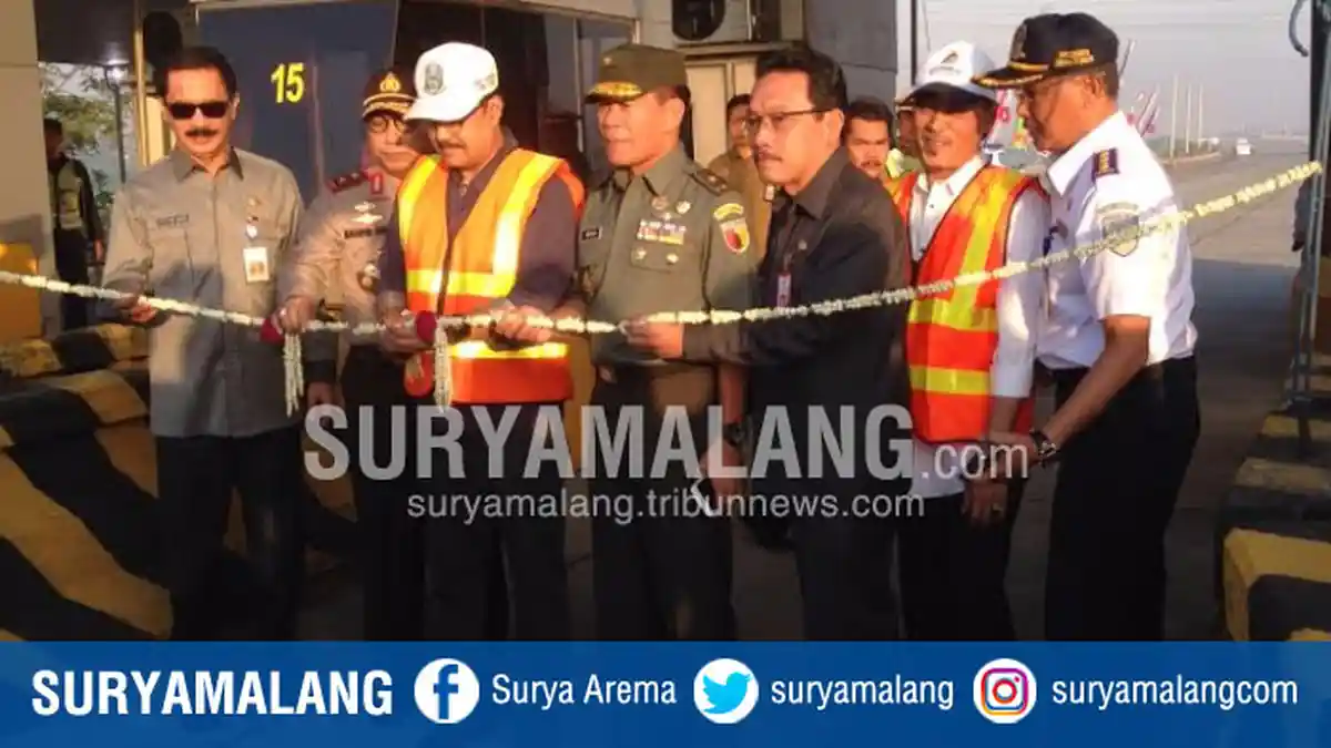 Tol Surabaya-Mojokerto Resmi dibuka Gus Ipul Bagi Pemudik Lebaran 