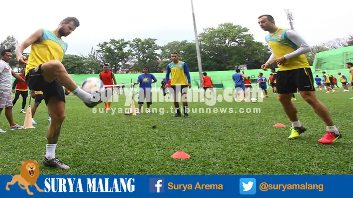 Jelang Jamu Mitra Kukar di Stadion Gajayana, Arema Perbanyak Variasi Serangan