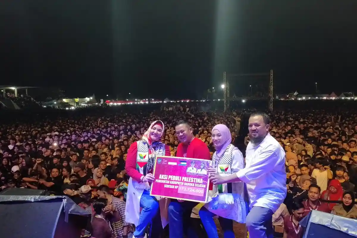 Pemkab Bangka Selatan Peduli Palestina Salurkan Rp173 Juta