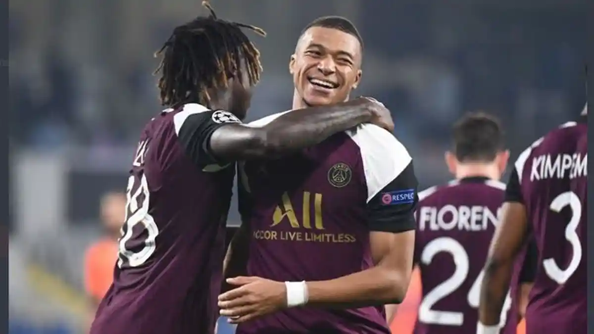 Hasil Liga Prancis - Tanpa Neymar Paris Saint-Germain Menang Lagi, Kylian Mbappe Jadi Bintang