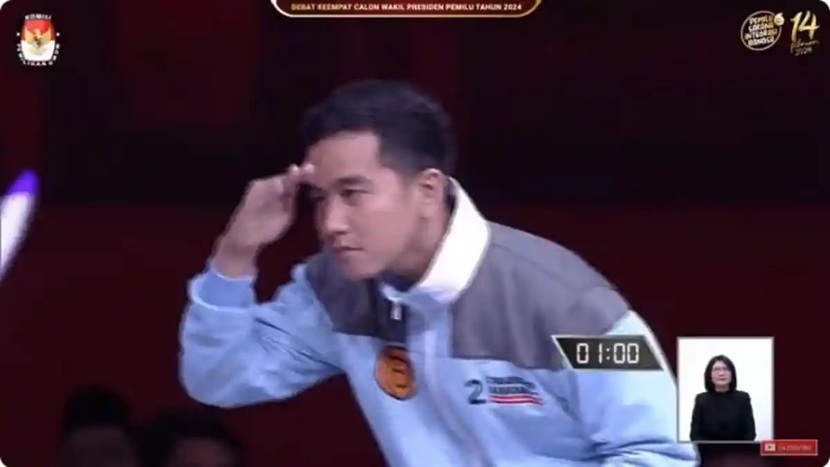 Blunder Gibran Rakabuming Raka Ejek Mahfud MD di Debat Cawapres, Dapat Sentimen Negatif Tertinggi