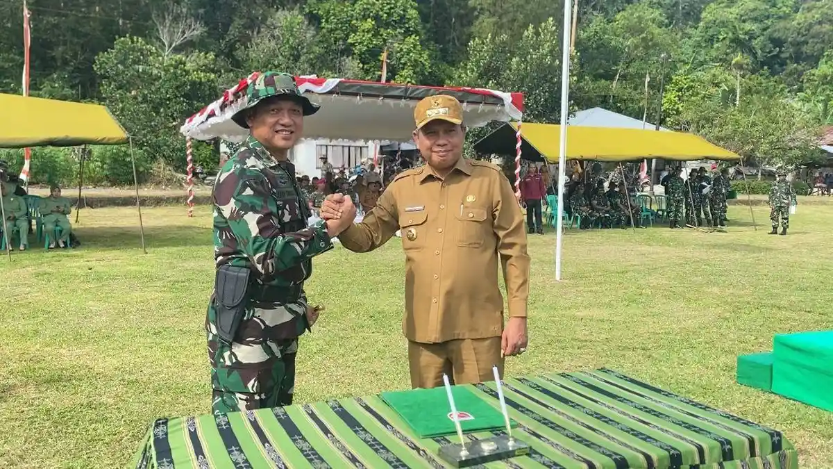 Dusun Bandari dan Talaga Pange, Kota Ambon jadi Sasaran Pembangunan Lewat TMMD