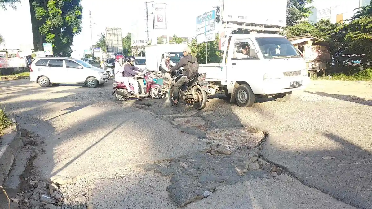 Sering Terjadi Kecelakaan, Warga Minta Pemerintah Perbaiki Jalan Tengku Sulung Batam